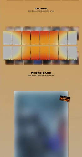 Vista 5 de DREAMUS ATEEZ The World EP.1: Álbum de movimiento versión Z CD+1p póster+1p letras plegables en el paquete+72p Photobooklet+1ea calcomanía+1p