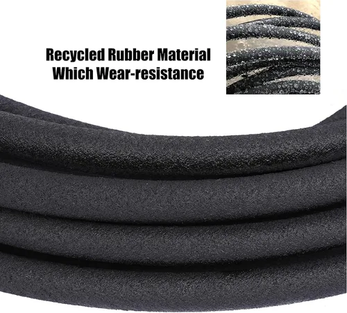 Vista 4 de AEACUS Manguera de remojo de 1/2 pulgada x 50 pies, manguera de jardín con accesorios, manguera de remojo resistente, ahorra un 70% de agua