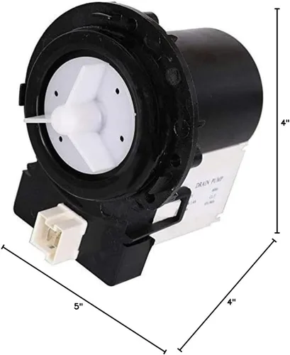 Vista 7 de GLOBPRO Plaset cod 62735 62902090 6-2902090 Neptune motor de bomba de lavado y palas de impulsor 62902090