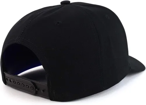 Vista 3 de Trendy Apparel Shop Gorra de béisbol estructurada bordada con mapa de África roja y negra y verde
