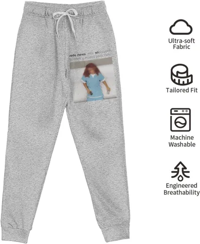 Vista 5 de Soda Stereo Comfort Y Msica para Volar Long Pants Boys Casual Workout Sweatpants Drawstring Waist Slacks