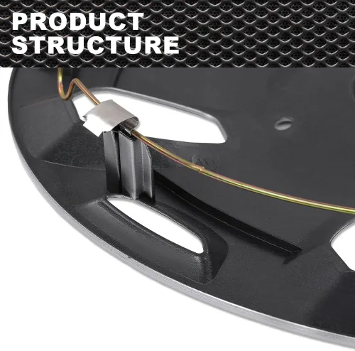 Vista 6 de CNNELL 1 tapacubos de 15 pulgadas para llanta completa compatible con Ford Transit Connect Van 2010-2013 9T1Z1130A, 9T161130AA, 1 unidad