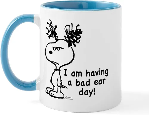 Vista 15 de CafePress Snoopy Mom Hug Mugs Taza de café de cerámica de 11 oz (11.0 fl oz)