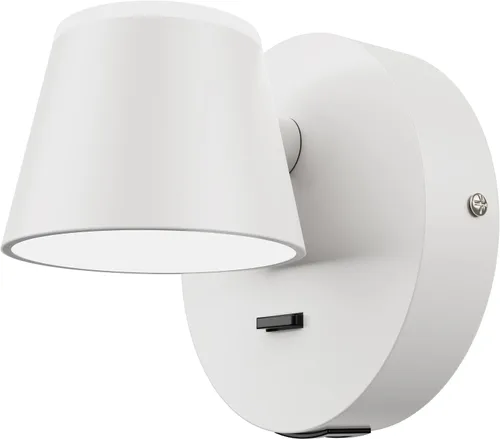 Vista 27 de URSOLA Aplique de pared que funciona con pilas con control remoto, lámpara de pared recargable con batería LED de 9000mAh, 3CCT y ajustable