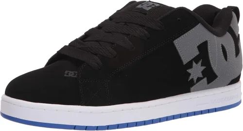 Vista 22 de DC Shoes Court Graffik - Tenis de skate para hombre Negro