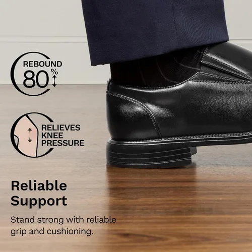 Vista 4 de Bruno Marc Mocasines de vestir sin cordones para hombre