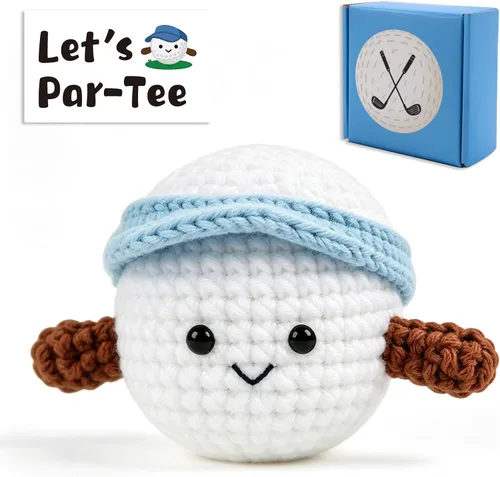 Vista 11 de Regalos positivos de ganchillo de béisbol para niños, hombres, papá, muñeca de punto inspiradora con tarjeta de aliento y llavero de caja, divertida