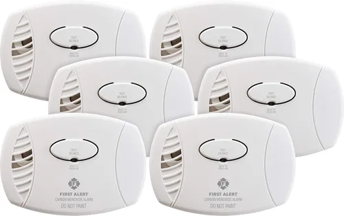 Vista 9 de First Alert Detector de Monóxido de Carbono CO400, Alarma Operada con Pilas, Paquete de 1
