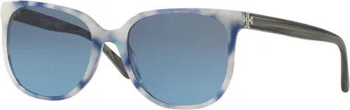 Vista 3 de Tory Burch TY7106 Gafas de sol 16528F-57 - Marco azul Moonstone, azul degradado TY7106-16528F-57, Azul Patchwork, 57mm