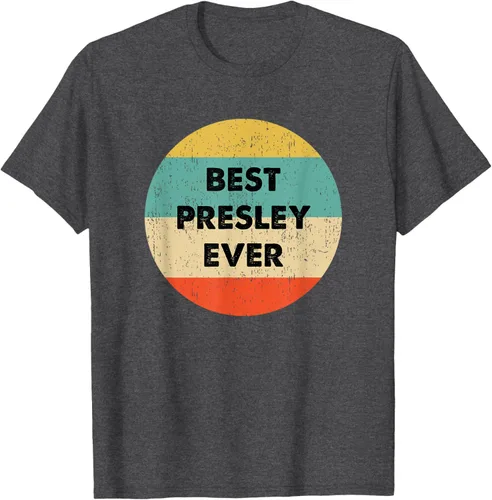 Vista 37 de Camiseta Presley Name, Negro, S