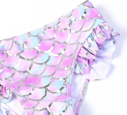 Vista 6 de CHILDRENSTAR Trajes de baño de dos piezas para niñas, traje de baño de playa y piscina
