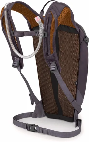 Vista 7 de Osprey Salida 8L Mochila de ciclismo para mujer con depósito hidráulico, color gris Space Travel Space Travel Gris