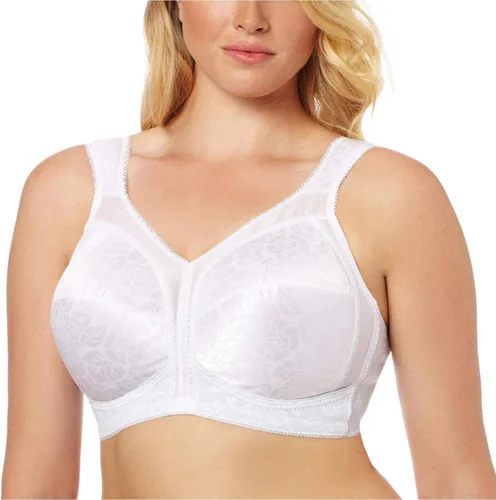 Vista 10 de Playtex Brasier inalámbrico para mujer, sujetadores de talla grande de 18 horas disponibles, cobertura completa, alisado, 4693, paquete individual