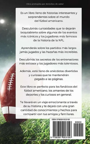 Vista 2 de NFL 101 CURIOSIDADES Libro Fútbol Americano (Spanish Edition)