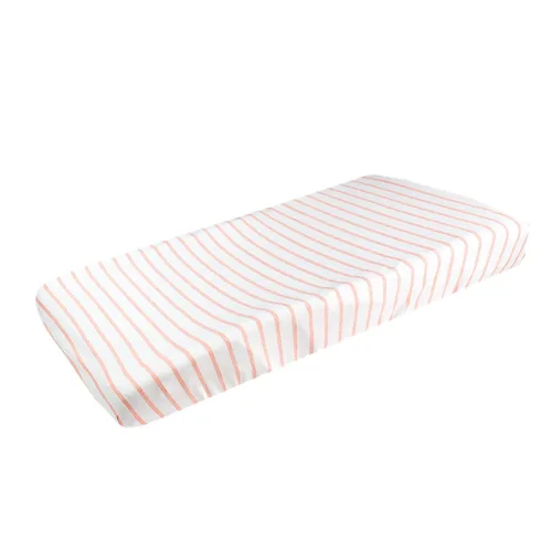 Vista 15 de Copper Pearl Funda de punto prémium para cambiador: suave, elegante y universal para todos los cambiadores de pañales estándar, fundas de cambiador