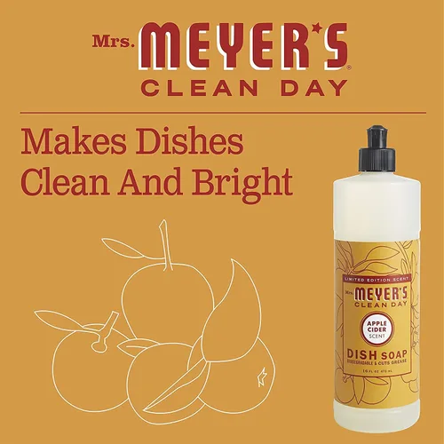 Vista 38 de Mrs. Meyer’s Clean Day - Detergente líquido para platos, aroma a lavanda, botella de 16 oz