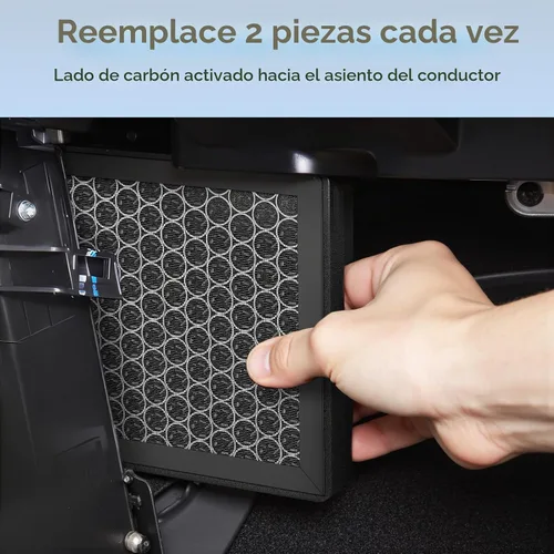 Vista 6 de Accesorios de filtro de aire de cabina Tesla HEPA para el modelo Y Modelo 3