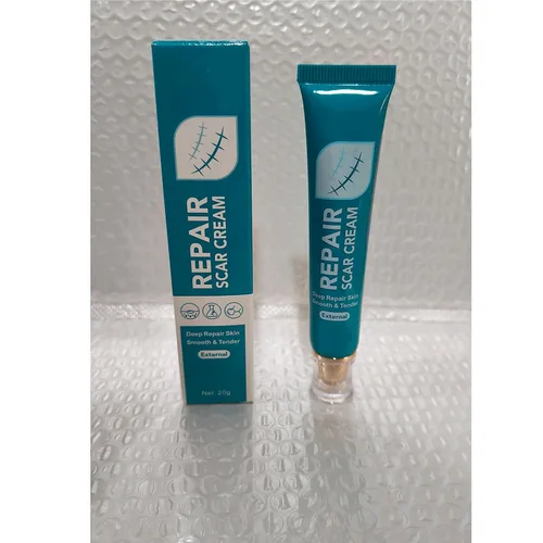 Vista 5 de Crema de cicatrices para hombres y mujeres, crema reparadora de cicatrices de piel, gel de eliminación de cicatrices de silicona avanzada facial