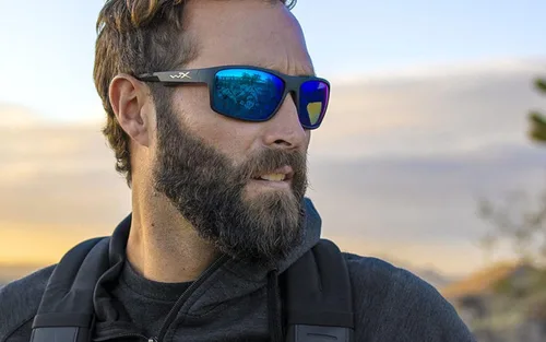 Vista 2 de Wiley X Peak Captivate - Lentes de sol polarizados, lentes de seguridad para hombres y mujeres, protección ocular UV para tiro, pesca, ciclismo