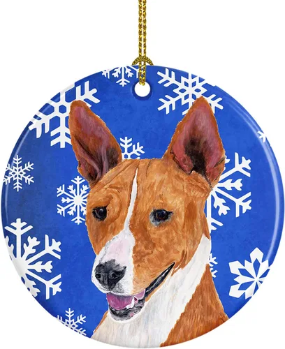 Vista 214 de Caroline's Treasures Cavalier Spaniel - Adorno de cerámica para colgar en el árbol de Navidad, para el hogar, Navidad, fiestas, regalo, 3 pulgadas