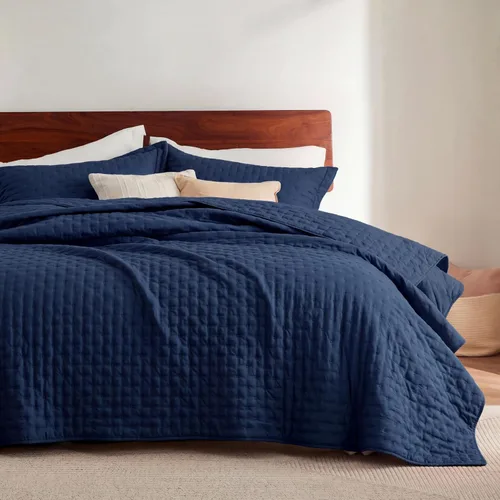 Vista 22 de Bedsure Edredón individual – Ropa de cama ultrasuave individual XL para decoración de dormitorio, edredón ligero para todas las estaciones, colcha