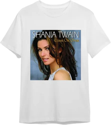 Vista 2 de Twa%in Regalo para ella, camisa country de los 90, camiseta Twa%in Music Que%en Of Tour, camiseta Sha%nia 2023 Tour Camiseta, Sha%nia Unisex camiseta
