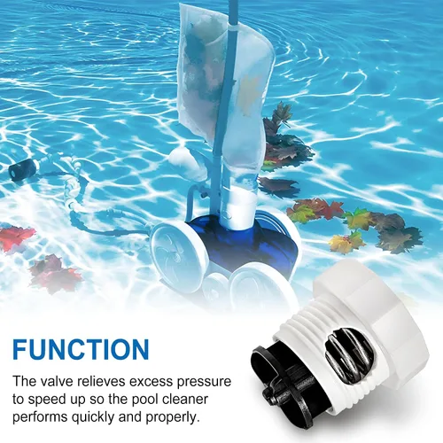 Vista 6 de Repuesto de válvula de alivio de presión 9-100-9002 para limpiador de piscinas Polaris 180, 280, 380, 280 TankTrax, 480 Pro, 3900 Sport Pressure