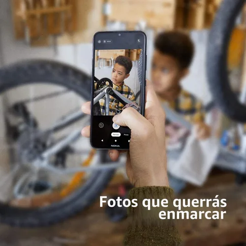 Vista 9 de Nokia 1.4 Android 10 (Go Edition) Smartphone desbloqueado Batería de 2 días Dual SIM Versión EE. UU. 2/32 GB Pantalla de 6.51 pulgadas