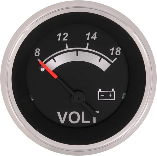Vista 4 de Sierra International 67021P Medidor de combustible Sterling, 2 pulgadas, Negro