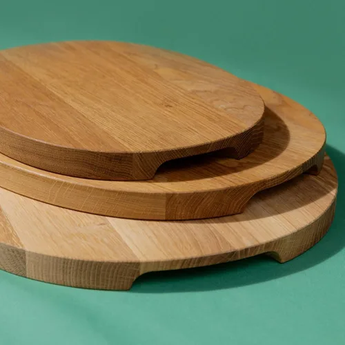 Vista 6 de Iittala Jasper Morrison - Bandeja ovalada de roble de 12 pulgadas Raami
