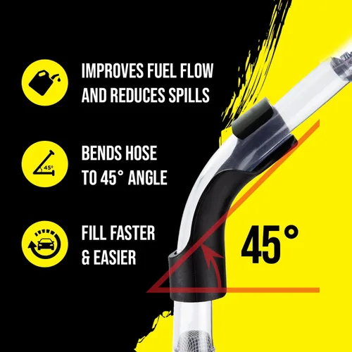 Vista 5 de Doblador de Manguera Mission Automotive - Pack de 2, Negro, Resistente al Petróleo, Doblador de Manguera de Combustible - Previene Curvas