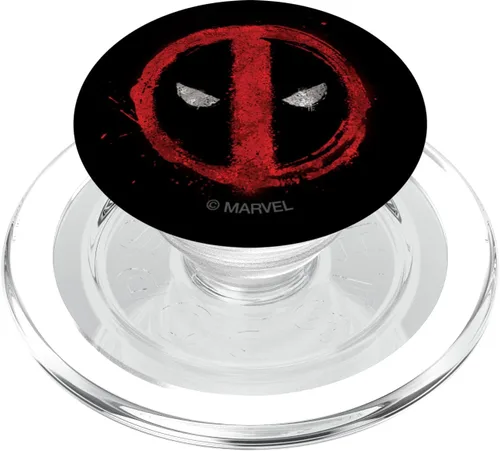 Vista 8 de Marvel Deadpool Icon - Pintura en aerosol roja (popsockets) PopSockets PopGrip: agarre intercambiable para teléfonos y tabletas
