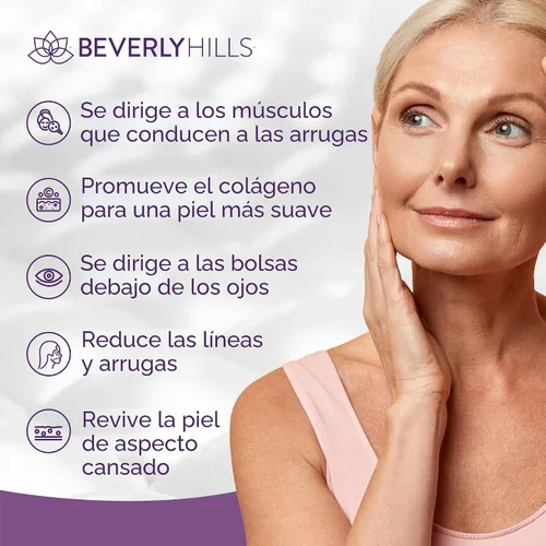 Vista 5 de Beverly Hills Tratamiento de suero de ojos antienvejecimiento instantáneo para ojeras, ojos hinchados, arrugas, bolsas debajo de los ojos, líneas