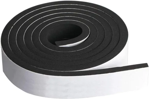 Vista 12 de Dualplex - Rollo de tira de espuma de neopreno, 1 pulgada de ancho x 10 pies de largo x 1/4 pulgadas de grosor, sellado contra la intemperie, tiras