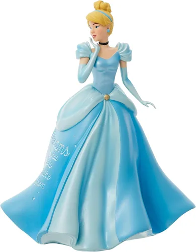 Vista 4 de Enesco Disney Showcase - Figura de Cinderella Dreams Princess Expressions, 6.7 pulgadas, multicolor