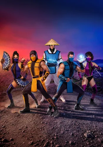 Vista 11 de Disfraz de Raiden para Hombre de Mortal Kombat Multicolor