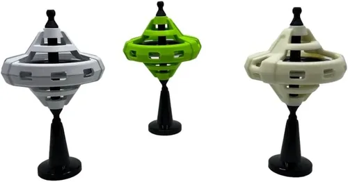Vista 6 de TEDCO Los colores del juguete Cyclone Gyro the Amazing Physics pueden variar