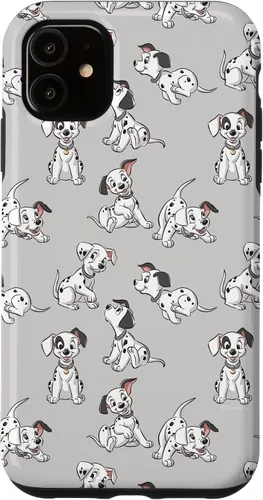 Vista 8 de Disney Classic 101 Dalmatians Puppies - Carcasa para iPhone 17, color gris