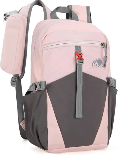 Vista 10 de Mochila de senderismo para niños, pequeña mochila impermeable para Azul