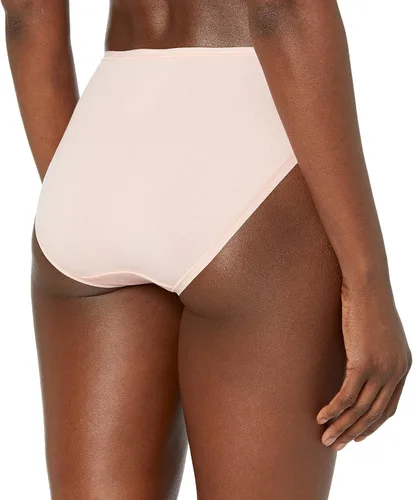 Vista 2 de Tienda Essentials - Ropa interior de algodón y de pierna alta para mujer (disponible en talla extragrande), paquete múltiple