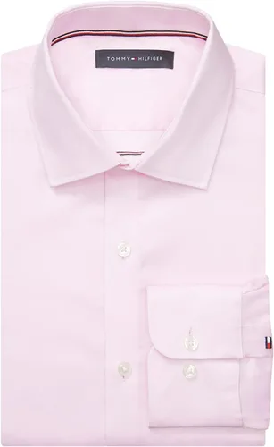 Vista 3 de Tommy Hilfiger Camisa de vestir para hombre Slim Fit Stretch Twill