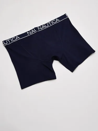 Vista 3 de Nautica Calzoncillos tipo bóxer clásicos elásticos de algodón para hombre