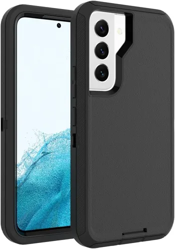 Vista 23 de Funda WOGROO para Galaxy Note 8, funda protectora resistente a caídas y golpes de grado pesado y resistente para Samsung Galaxy Note 8, Negro+Naranja