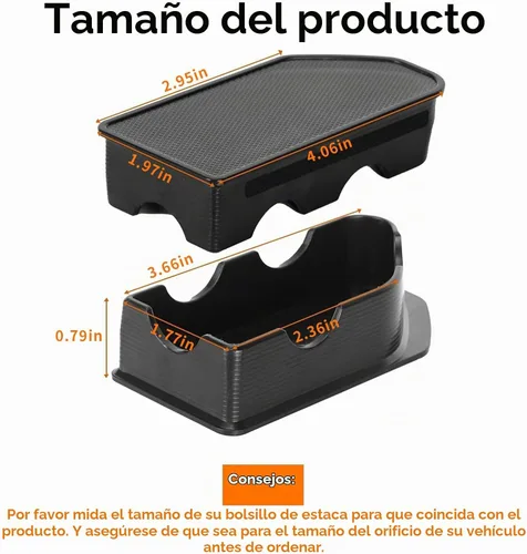 Vista 2 de WDG Fundas de bolsillo de estaca para riel de cama para GMC Sierra 1500