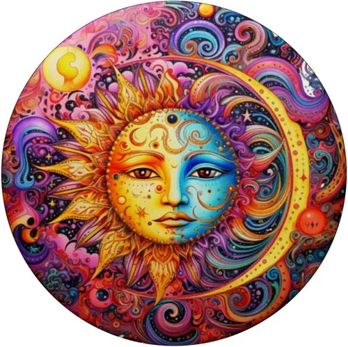 Vista 3 de PopGrip intercambiable You Are My Sun My Moon And All Of My Stars Celestial Beings PopSockets