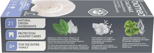 Vista 2 de Biomed Calcimax - Pasta de dientes natural - Sin sls, sin flúor - Fortalecimiento (1 paquete)
