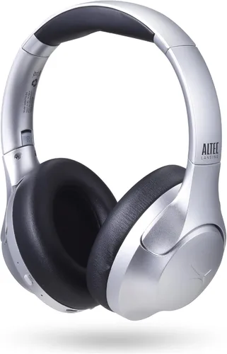 Vista 8 de Altec Lansing ComfortQ 2.0 - Auriculares Bluetooth inalámbricos con cancelación de ruido con batería de 50 horas, diseño plegable, asistente de voz