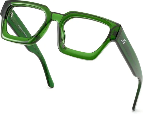 Vista 43 de Blue Light Blocking Glasses for Women Men Metal Round Frame Gris (Smoke Grey)