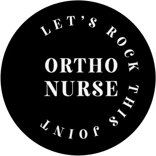 Vista 3 de Ortho - Enfermera ortopédica, enfermera, escuadrón RN de enfermería, PopSockets intercambiables