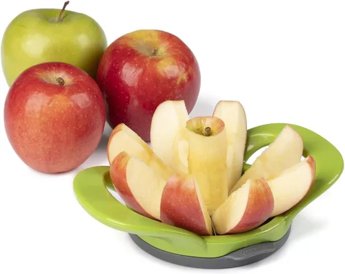 Vista 12 de PrepWorks by Progressive - Cortador y descorazonador fino de manzana de 16 rebanadas apto para lavavajillas con cubierta de seguridad adjunta